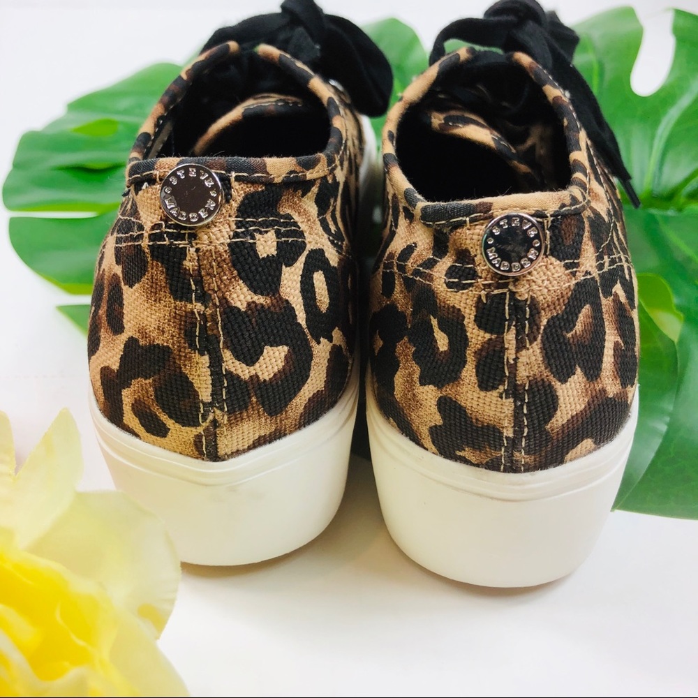Steve Madden Emi sneakers platform leopard 8.5 - Picture 5 of 8